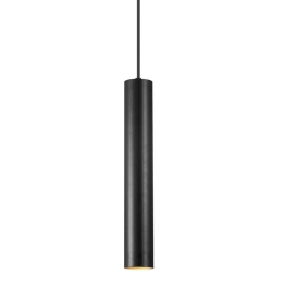 Φωτιστικό Οροφής Κρεμαστό 01165-04 GU10 LED 40cm Black Luma