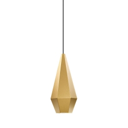 Φωτιστικό Οροφής Κρεμαστό 01167-04 E27 16x39cm Gold Luma