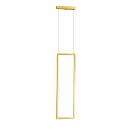 Φωτιστικό Οροφής Κρεμαστό 01200 LED 35W 3000K 3000lm Gold Luma