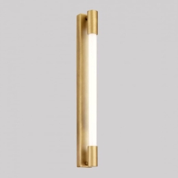 Φωτιστικό Τοίχου 01258 T8 LED 8W 3000K 50cm Gold Matt Luma