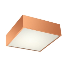 Φωτιστικό Οροφής - Πλαφονιέρα 01297-20 LED 25W 3000K 2300Lm 40x40x8cm Copper Luma