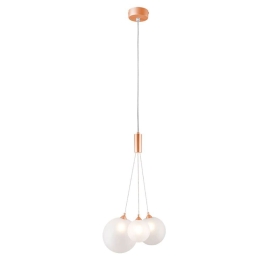 Φωτιστικό Οροφής Κρεμαστό 01365 3xG9 35x45cm Copper Luma