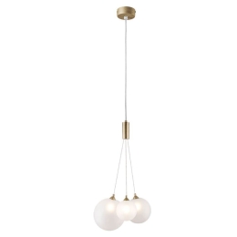Φωτιστικό Οροφής Κρεμαστό 01365 3xG9 35x45cm Oxidized Gold Luma