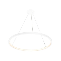 Φωτιστικό Οροφής Κρεμαστό 01377-04 D60cm 23W LED 3000K 1850Lm White Luma