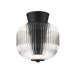 Φωτιστικό Οροφής - Πλαφονιέρα 01385-20 20x35cm 5W LED 3000K 40Lm Black Luma