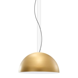 Φωτιστικό Οροφής Κρεμαστό 100-09830-03 E27 D35cm Gold Luma