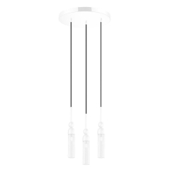 Φωτιστικό Οροφής Κρεμαστό 01480.07 3xG9 D.30cm White Luma