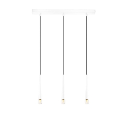 Φωτιστικό Οροφής - Ράγα 01487 3xG9 70cm White Luma