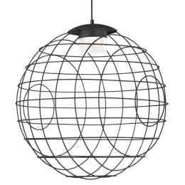 Φωτιστικό Οροφής Κρεμαστό 01488.05.1 GX53 10W LED 3000K D55cm Black Luma