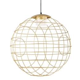 Φωτιστικό Οροφής Κρεμαστό 01488.05.4 GX53 10W LED 3000K D55cm Gold Luma