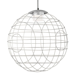 Φωτιστικό Οροφής Κρεμαστό 01488.05.3 GX53 10W LED 3000K D55cm Silver Luma
