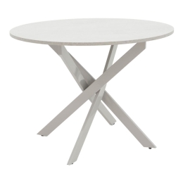Τραπέζι Dammero 101-000115 Φ100x75cm Grey