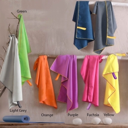 Πετσέτα Γυμναστηρίου Urban Yellow Ρυθμός Gym 50x90cm Microfiber