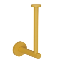 Χαρτοθήκη 102-603 5x5x17cm Matte Yellow Pam&Co Ορείχαλκος