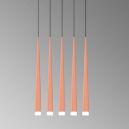 Φωτιστικό Οροφής - Ράγα 01220-12BR G9  LED 100cm Copper Luma