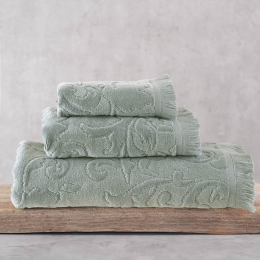 Πετσέτα Sienna Greyzo Green Ρυθμός Σώματος 70x140cm 100% Βαμβάκι