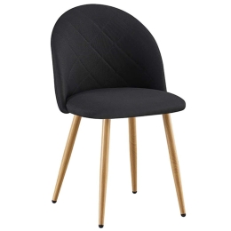 Καρέκλα Rio 11.1607 Με Ύφασμα Natural-Black