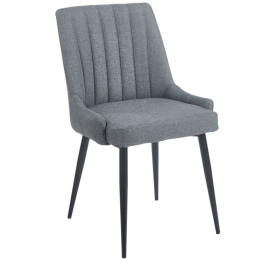Καρέκλα Μεταλλική Megan 11.1640 51(56)x58x88cm Grey Zita Plus
