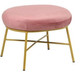 Σκαμπό Susanna 110-000065 56x47x40cm Apple-Gold