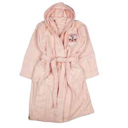 Μπουρνούζι Παιδικό Velour Φραουλίτσα Pink DimCol