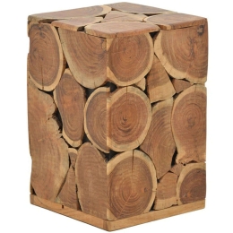 Σκαμπό Jaret 113-000033 36x36x53cm Natural