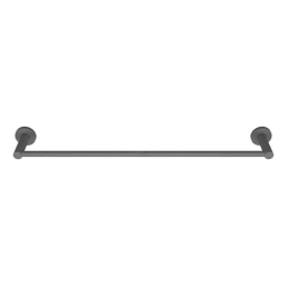 Κρεμάστρα Πετσέτας 113-113 60x5x5cm Matte Anthracite  Pam&Co Ορείχαλκος