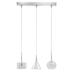 Φωτιστικό Οροφής - Ράγα 01047-07BR G9 70cm Clear Luma