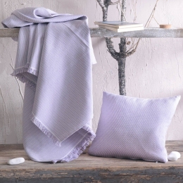 Ριχτάρι Utopia Lila Ρυθμός Τετραθέσιο 180x330cm Βαμβάκι-Πολυέστερ