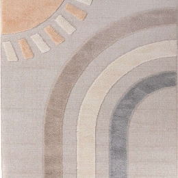 Χαλί Lila 23 Grey-Beige Royal Carpet 120X120cm Round