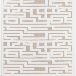 Σετ Χαλιά Κρεβατοκάμαρας 3Τμχ. Perla C796A1B Cream-Beige Ezzo SET(2 66X140&66X220) Πολυέστερ