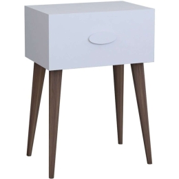 Κομοδίνο Laber 120-000398 45x30x57,5cm White