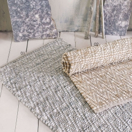 Χαλί Mandel 02 Beige Ρυθμός 70X140cm