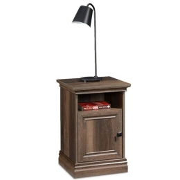 Κομοδίνο Mozart 123-000123 Καρυδί 40X40X61cm Mdf,Ξύλο