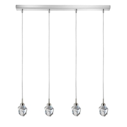 Φωτιστικό Οροφής - Ράγα 01464.09B 3W 24V LED 3000K 240Lm/Each 85cm Clear Luma