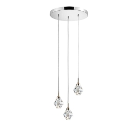 Φωτιστικό Οροφής Κρεμαστό 01465.07 3W 24V LED 3000K 240Lm/Each D30cm Clear Luma