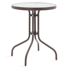 Τραπέζι Κήπου Watson 130-000003 Φ60x70cm Brown