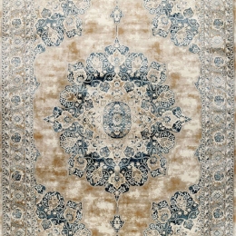 Χαλί Serenity 20617-730 Beige-Blue Merinos 200X290cm