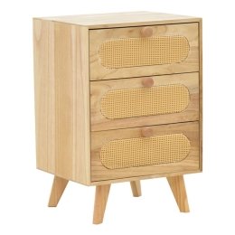 Κομοδίνο Finian 135-000014 40x35x59,5cm Natural