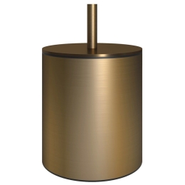 Κάδος Απορριμμάτων 5Lt 139-002 20x35cm Bronze Pam&Co Ανοξείδωτο Ατσάλι