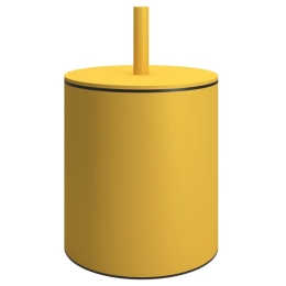 Κάδος Απορριμμάτων 5Lt 139-603 20x35cm Matte Yellow Pam&Co Ανοξείδωτο Ατσάλι
