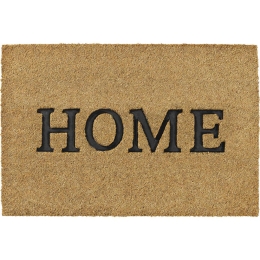 Πατάκι Εισόδου Ruco Embossed Rubber 001 Home 40X60cm Beige-Black Sdim 40Χ60