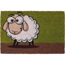Πατάκι Εισόδου Ruco Print Sheep 811 40x60cm Green Sdim 45X75