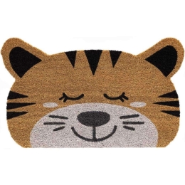 Πατάκι Εισόδου Ruco Shape Bear 352 45x75cm Beige-Black Sdim 45X75