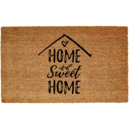 Πατάκι Εισόδου Ruco Print 626 Home Sweet Home 45X75cm Beige-Black Sdim 45X75