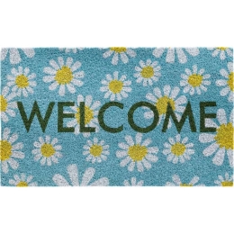 Πατάκι Εισόδου Ruco Print Welcome Daisies 641 45x75cm Beige-Multi Sdim 45X75