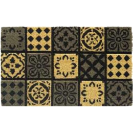 Πατάκι Εισόδου Ruco Style 003 Barok Tales 45X75cm Anthracite-Beige Sdim 45X75