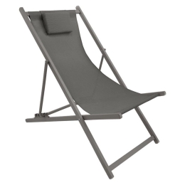 Σεζλόνγκ Corte 152-000007 97-102x61x81-92cm Anthracite