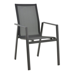 Πολυθρόνα Κήπου Dashiell 152-000048 71x58x94cm Black