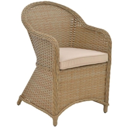 Πολυθρόνα Hadrian 152-000053 70x57x85cm Brown-Beige
