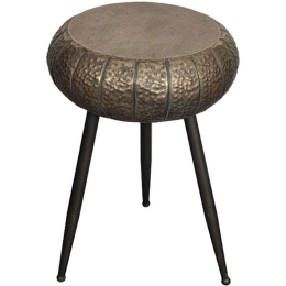Σκαμπό 157-124-047 33x52cm Bronze